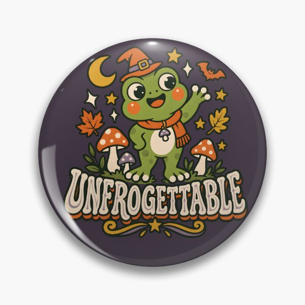 Item preview, Unfrogettable – Magical Cottagecore Frog designed and sold by  MAD's Recreation Studio.