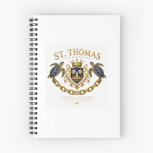 Artikelvorschau, Luxus-Shirt-Design mit Wappen von St. Thomas entworfen und verkauft von NikkiLeeCustom.