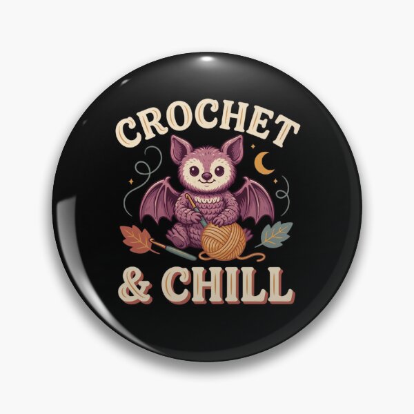 Item preview, Crochet & Chill designed and sold by Daily Mood Tees.
