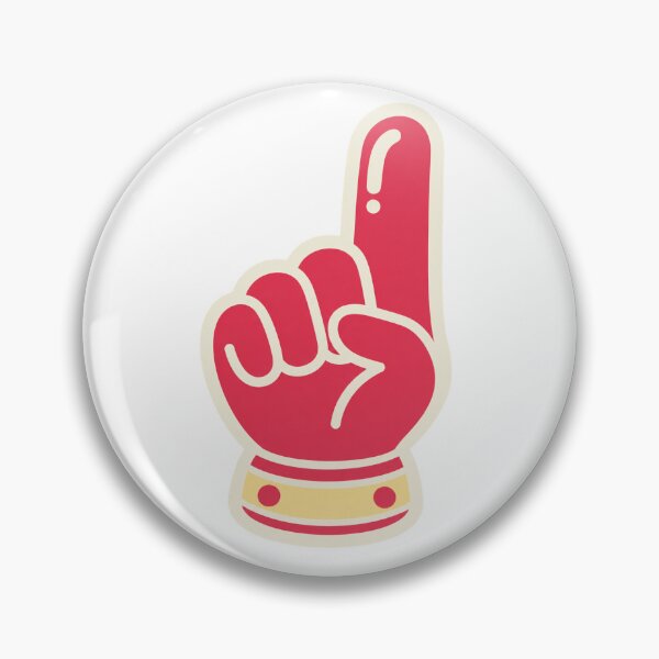 Item preview, Red and Yellow Foam Finger designed and sold by megadams4.