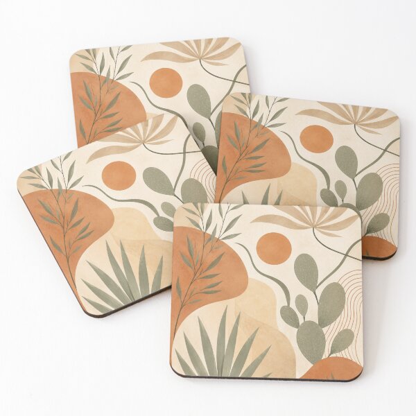 Item preview, Desert Botanica | Sage & Terracotta Organic Abstract designed and sold by Zaramodo.