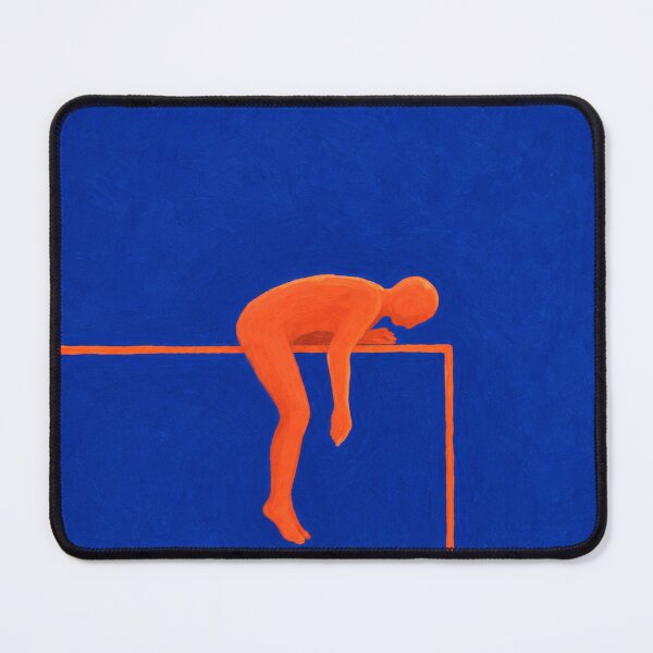 Item preview, Turning Back – Modern Abstract Figure Art designed and sold by Moodzu.