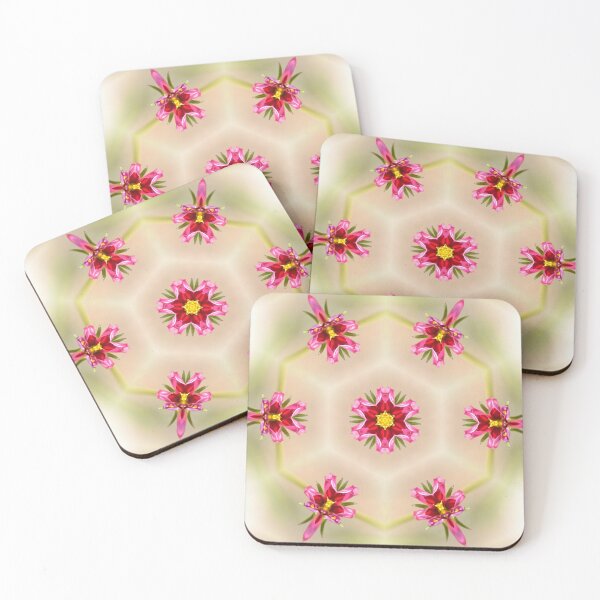 Item preview, Floral Hexagon Mandala designed and sold by SilentBloomLab.