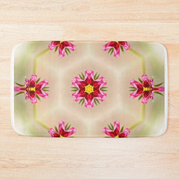 Artikelvorschau, Florales Sechseck-Mandala entworfen und verkauft von SilentBloomLab.