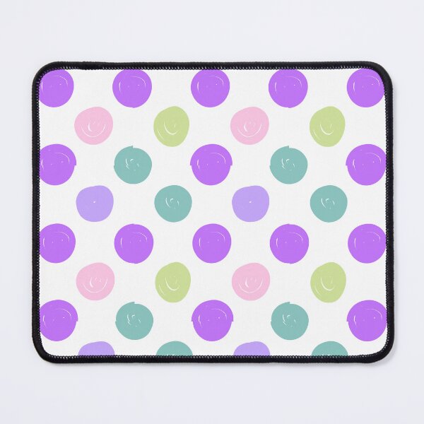 Item preview, Polka dots Fun Cool Tones designed and sold by shannondoucette.
