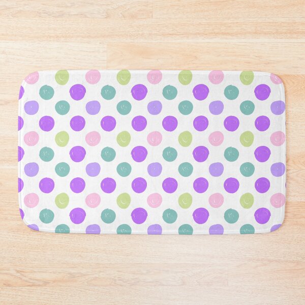 Item preview, Polka dots Fun Cool Tones designed and sold by shannondoucette.
