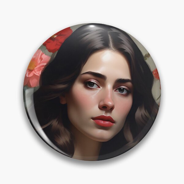 Item preview, Woman with flowers designed and sold by MK26Designs.