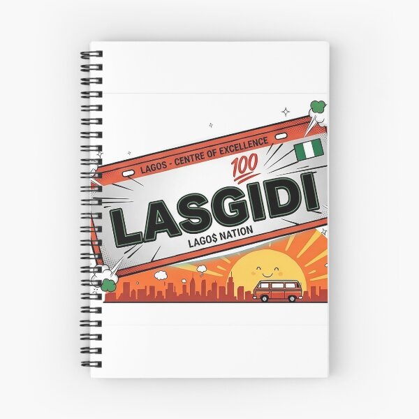 Item preview, Lasgidi Lagos Nation Retro Nigerian License Plate designed and sold by Pleasant4Life.