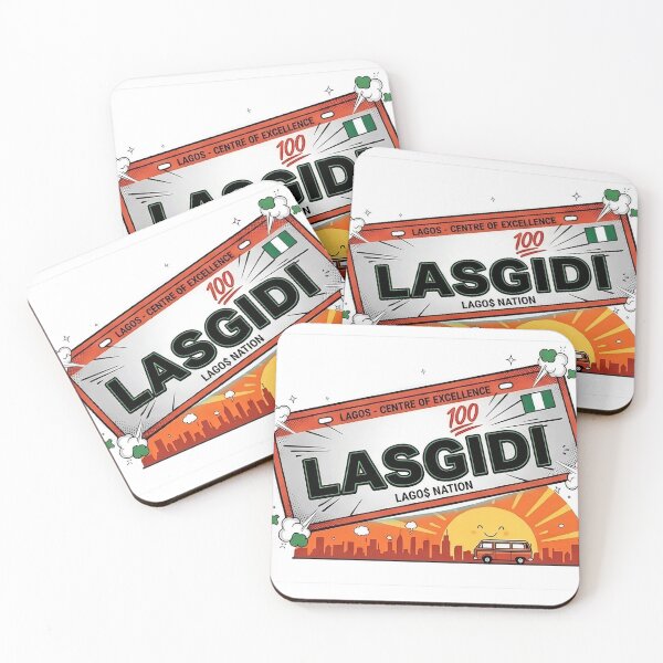 Item preview, Lasgidi Lagos Nation Retro Nigerian License Plate designed and sold by Pleasant4Life.