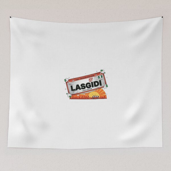 Item preview, Lasgidi Lagos Nation Retro Nigerian License Plate designed and sold by Pleasant4Life.