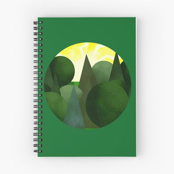Item preview, Geometric Forest Under Bright Sun designed and sold by Andrew  Hitchen.