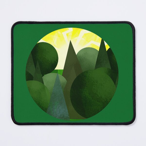 Item preview, Geometric Forest Under Bright Sun designed and sold by Andrew Hitchen.