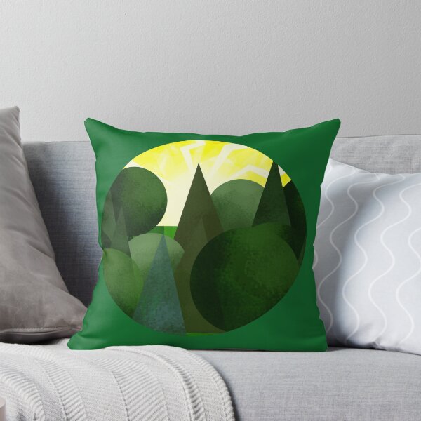 Item preview, Geometric Forest Under Bright Sun designed and sold by Andrew  Hitchen.