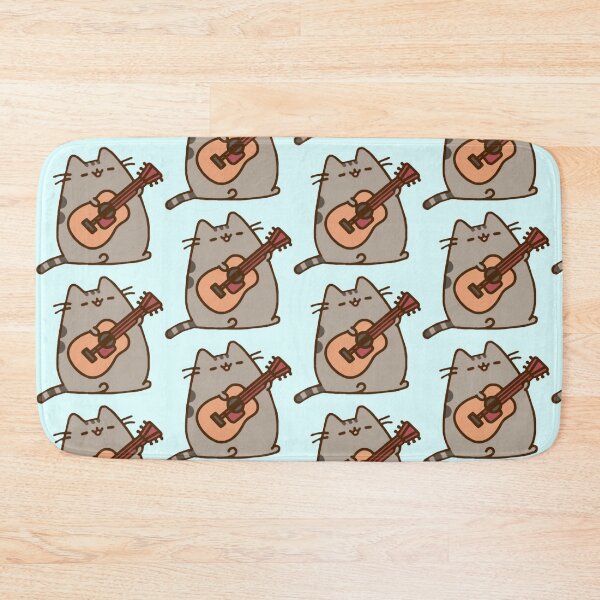 Item preview, guitar pusheen!!! designed and sold by PLANET-VEE.