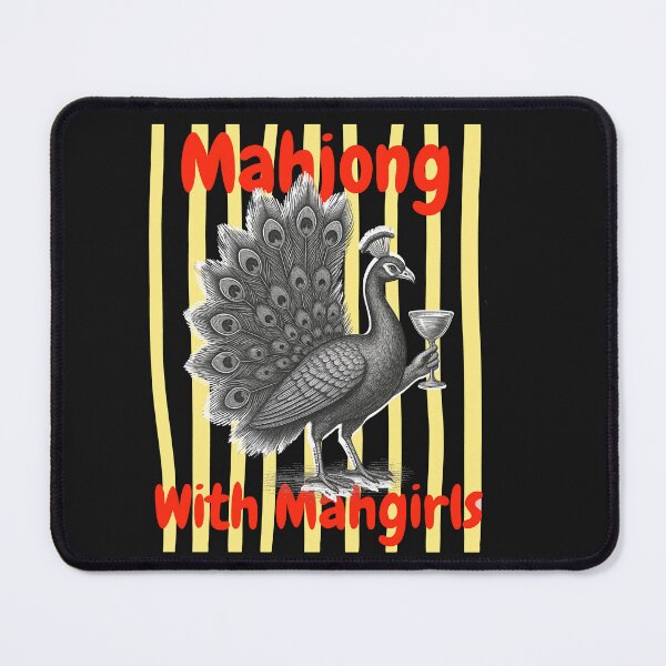 Item preview, Funny Playing Mahjong Tiles designed and sold by erozzz.