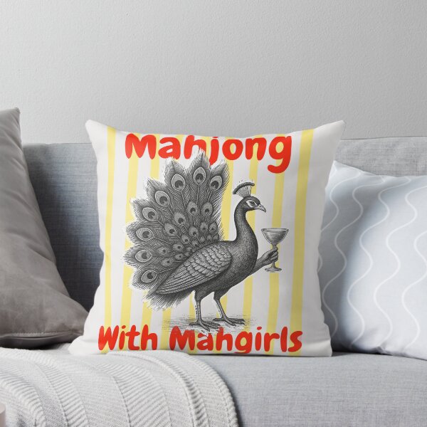 Item preview, Funny Playing Mahjong Tiles designed and sold by erozzz.