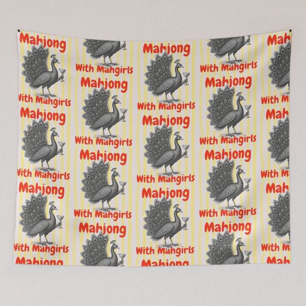 Item preview, Funny Playing Mahjong Tiles designed and sold by erozzz.