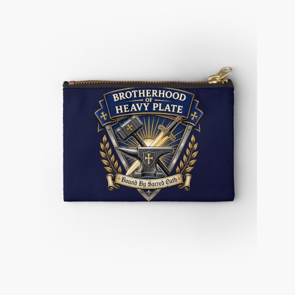 Item preview, Brotherhood of Heavy Plate - Paladin Knight Guild Crest RPG Meme designed and sold by Dice_Goblin_Studio.