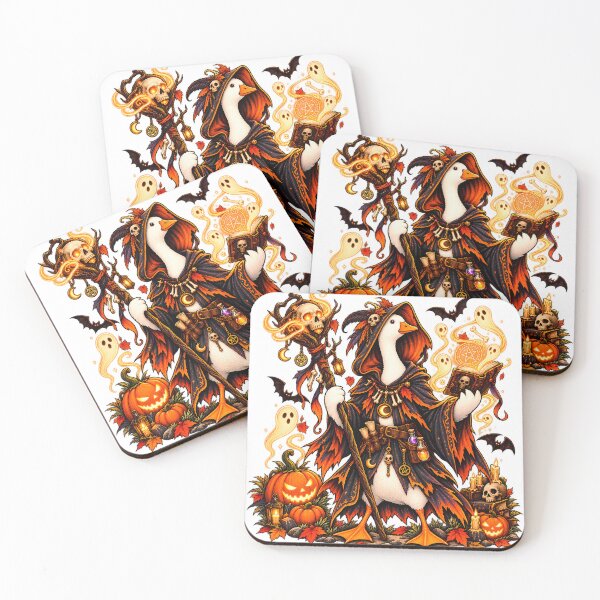 Item preview, Necromancer Goose Halloween – Dark and Magical Fantasy RPG designed and sold by J-Impression.