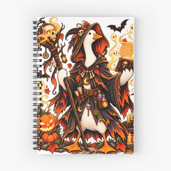 Item preview, Necromancer Goose Halloween – Dark and Magical Fantasy RPG designed and sold by J-Impression.