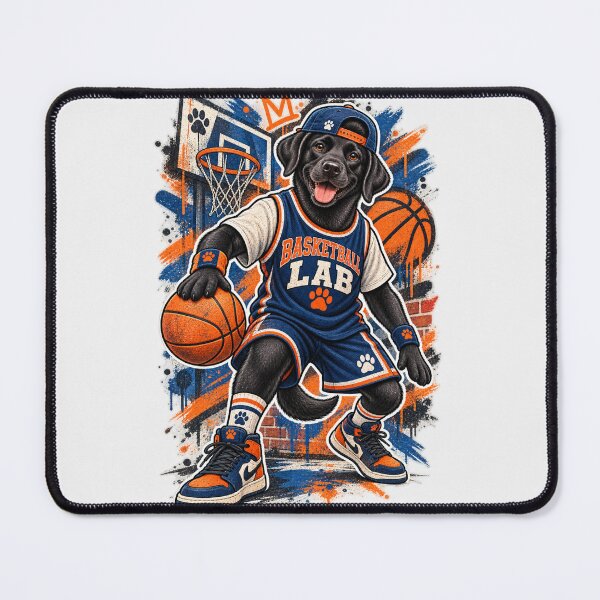 Item preview, Basketball Lab – Labrador Basketball Player designed and sold by Goodthingstree.