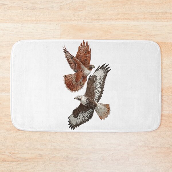 Item preview, Majestic Eagle and Hawk in Flight  designed and sold by LC&LCPlatform.