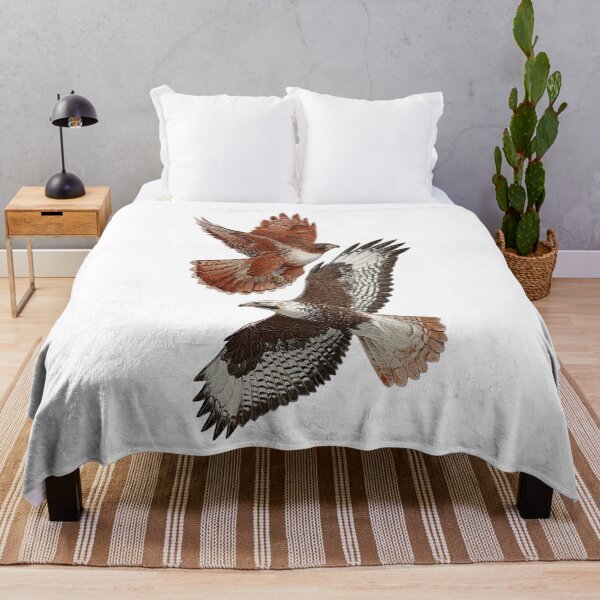 Item preview, Majestic Eagle and Hawk in Flight  designed and sold by LC&LCPlatform.