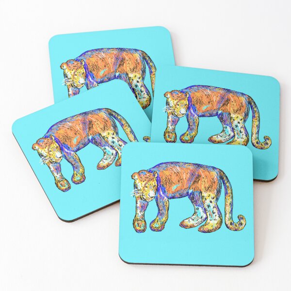 Item preview, The Leopard at the zoo designed and sold by SHARON NAKAR.