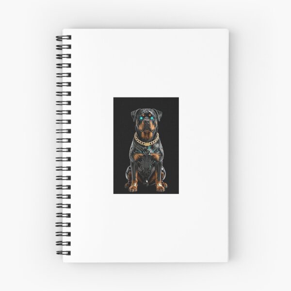 Item preview, The Vantablack Rottweiler - Dark Luxury Guard Dog & Elite Art designed and sold by Chrome cinematic.