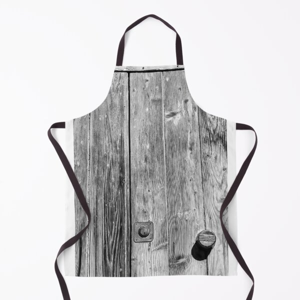 Item preview, Rustic Wooden Door with Weathered Texture and a Vintage Keyhole and Handle designed and sold by Nmallia.
