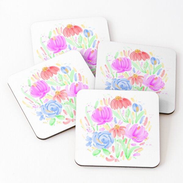 Item preview, Wild floral painting designed and sold by shannondoucette.