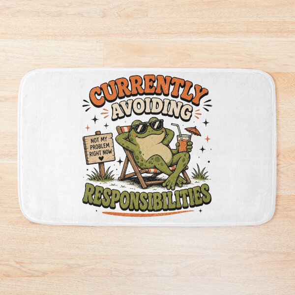 Item preview, Currently Avoiding Responsibilities designed and sold by Side Quest Co..