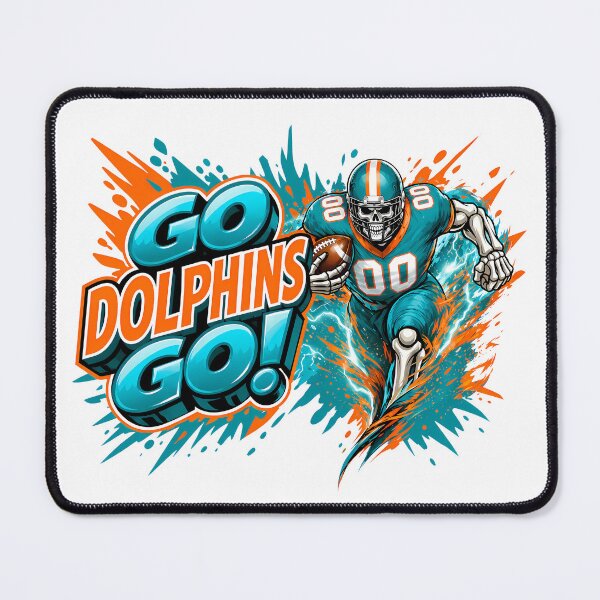 Item preview, Go Dolphins Go! Miami Dolphins Football Fan #0087 designed and sold by GLUVY-THEME.