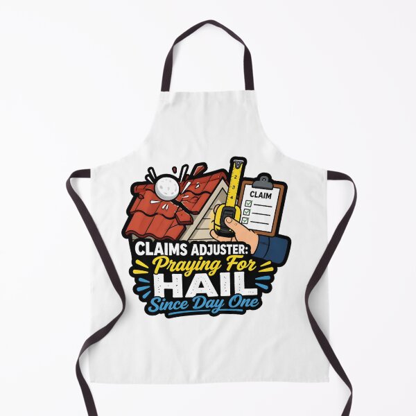 Item preview, Claims Adjuster Praying For Hail Since Day One Roof Measuring Tape designed and sold by CleverRaccoon.