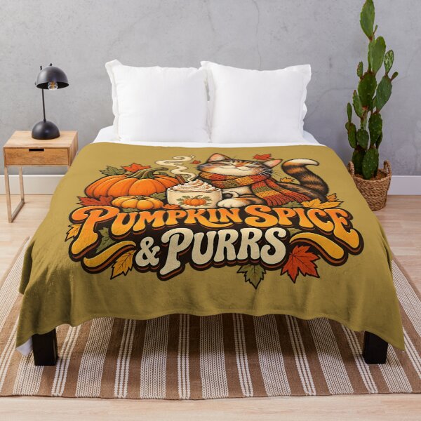 Item preview, Pumpkin Spice & Purrs designed and sold by Cut & Paste Productions.