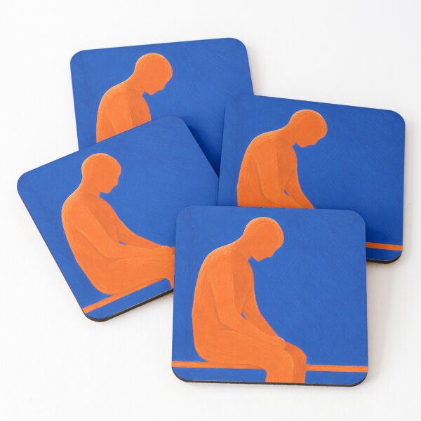 Item preview, 'Taking Time' – Modern Abstract Figurative Art i designed and sold by Moodzu.