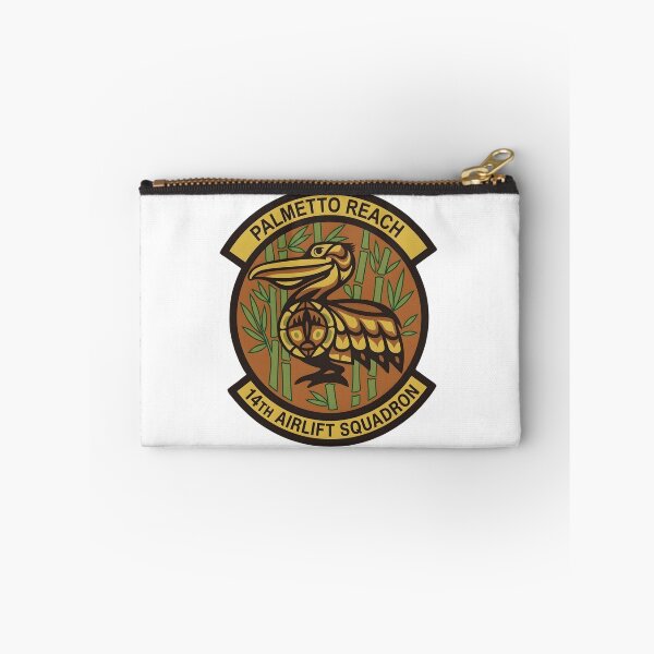 Item preview, USAF 14th Airlift Squadron "Pelicans" Palmetto Reach Patch designed and sold by CharlieDesings.