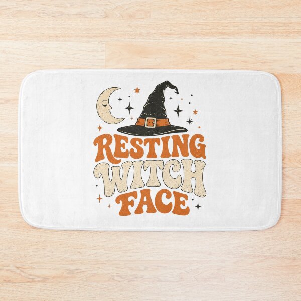 Item preview, Resting Witch Face Retro Halloween Graphic designed and sold by Side Quest Co..
