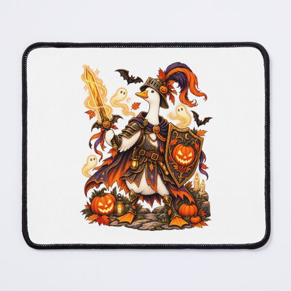 Item preview, Halloween Knight Goose – Paladin RPG with Pumpkin Sword and Shield designed and sold by J-Impression.