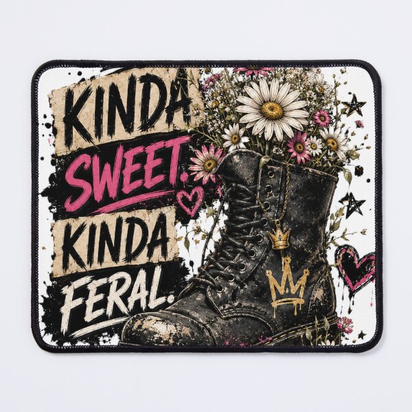 Item preview, Kinda Sweet Kinda Feral Grunge designed and sold by The Positivity Princess.