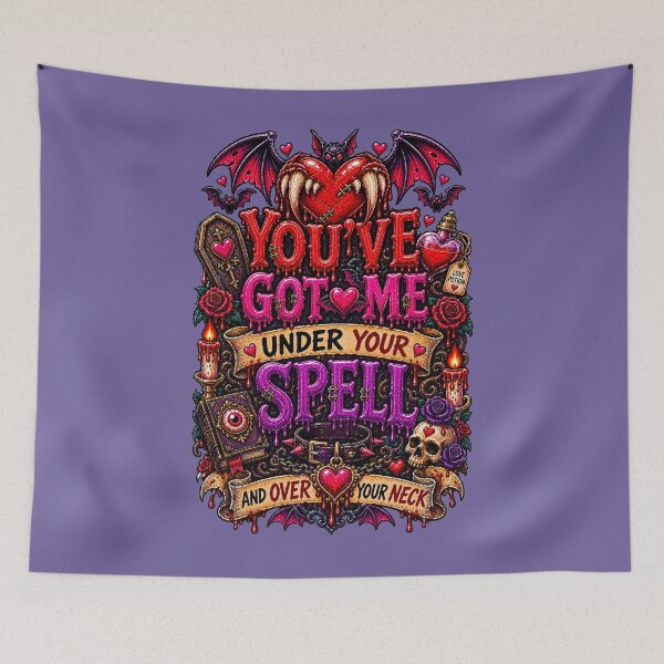 Item preview, DARK LOVE ❤️ - MONSTER ROMANCE COLLETION -  VAMPIRE LOVE - YOU'VE GOT ME UNDER YOUR SPELL - AND OVER YOUR NECK v3 designed and sold by WheelieGdArt.