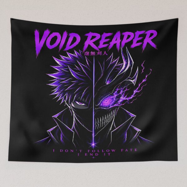 Item preview, Void Reaper-Purple Demon Half Face  designed and sold by TTdesigns123.