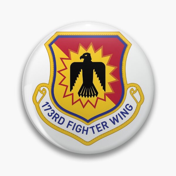 Item preview, USAF 173rd Fighter Wing Oregon Air National Guard Crest Patch designed and sold by CharlieDesings.