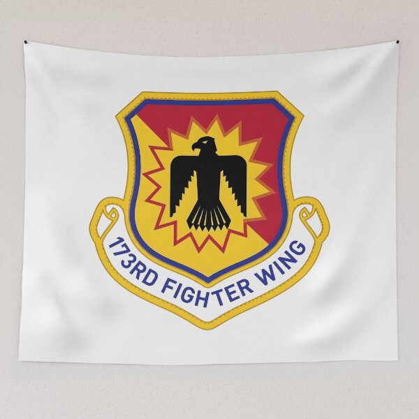 Item preview, USAF 173rd Fighter Wing Oregon Air National Guard Crest Patch designed and sold by CharlieDesings.