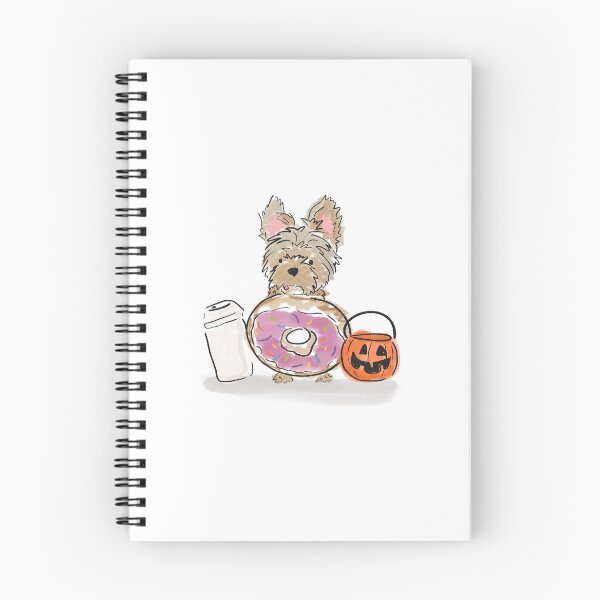 Item preview, Yorkie Wearing Donut Costume designed and sold by lovemydoggie.