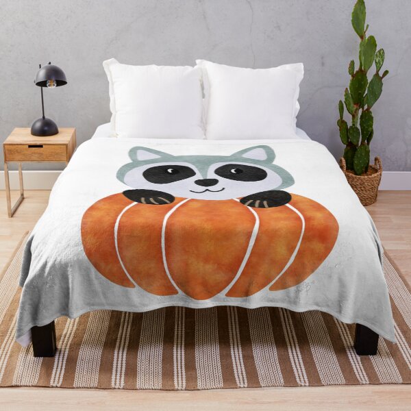 Item preview, Pumpkin raccoon designed and sold by Ana Gorozpe.