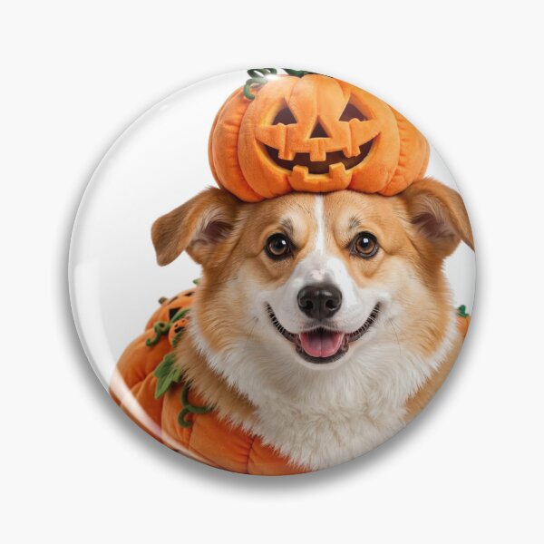 Item preview, Happy Pumpkin Corgi Halloween Costume designed and sold by ProPetStudio.