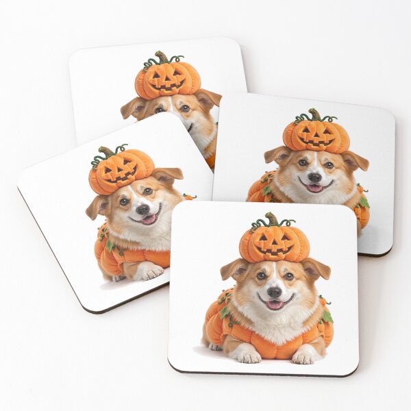 Item preview, Happy Pumpkin Corgi Halloween Costume designed and sold by ProPetStudio.