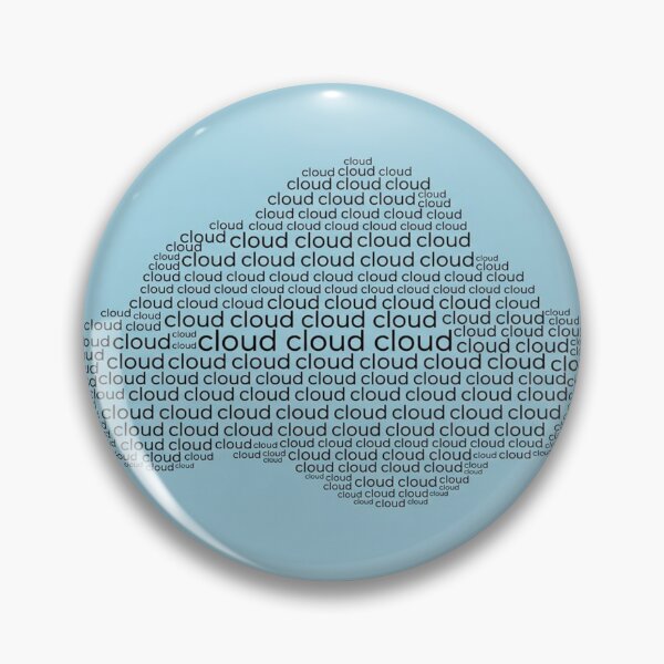 Item preview, Cloud with the word "cloud" written on it designed and sold by snoWorkshop.