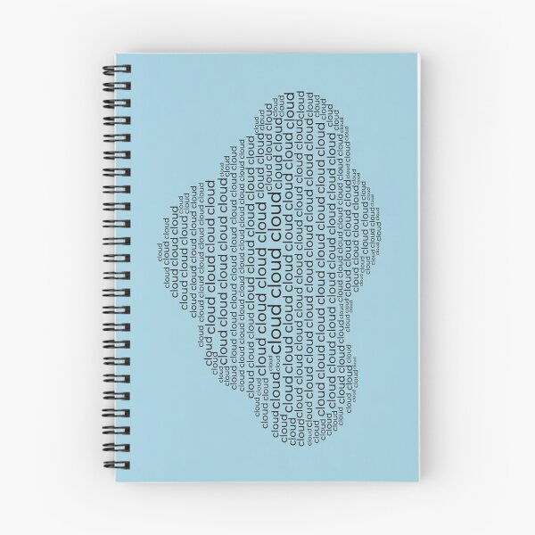 Item preview, Cloud with the word "cloud" written on it designed and sold by snoWorkshop.
